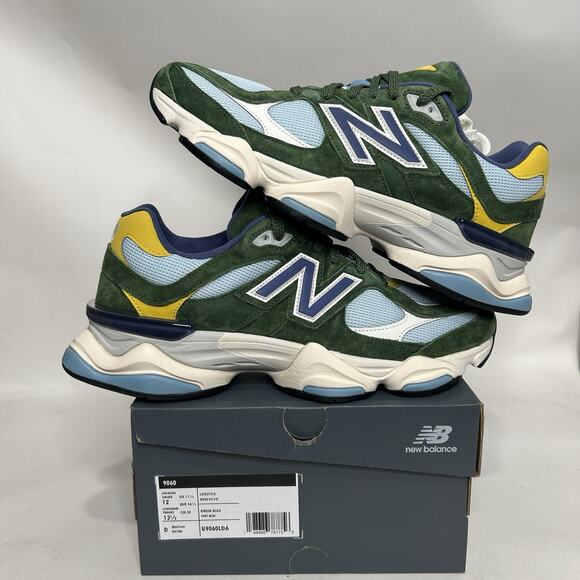 New Balance 9060 Running Shoes “Dark Alpine Green” U9060LDA main image 5